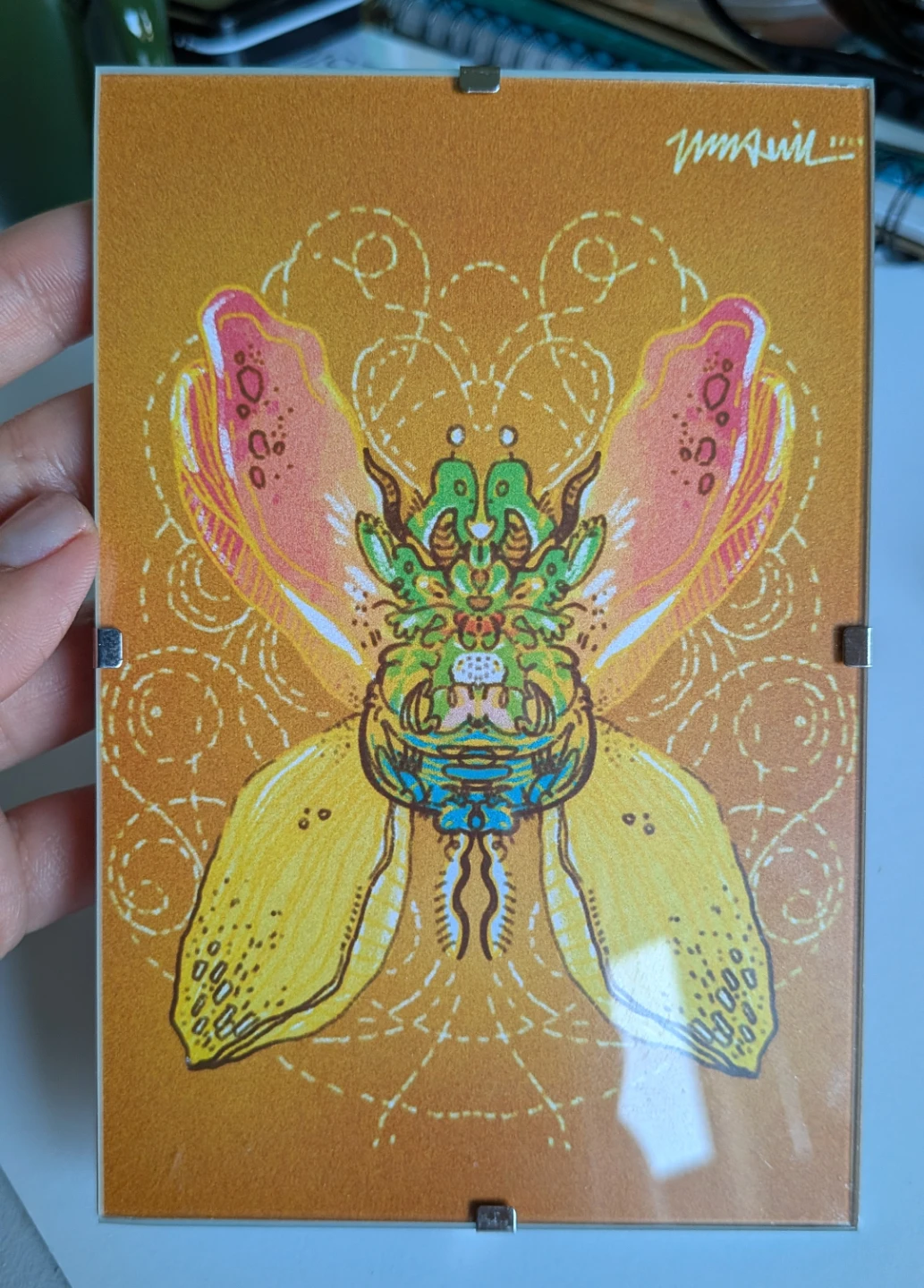 Collectible postcard