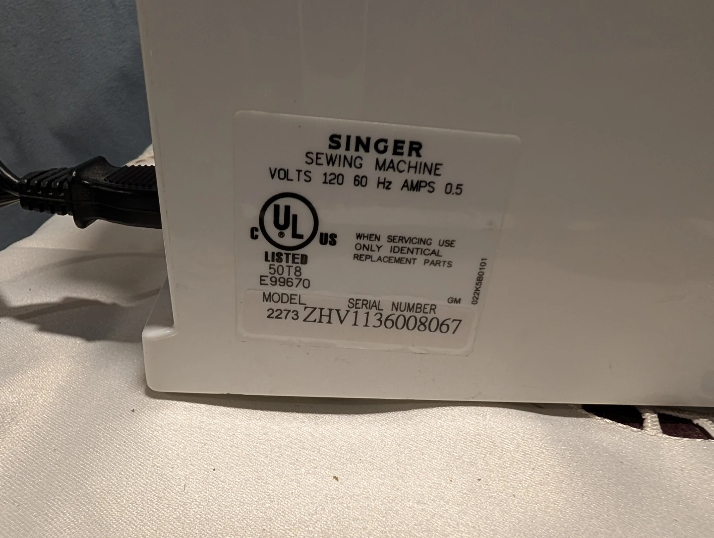 Singer Esteem II Sewing Machine - photo 3