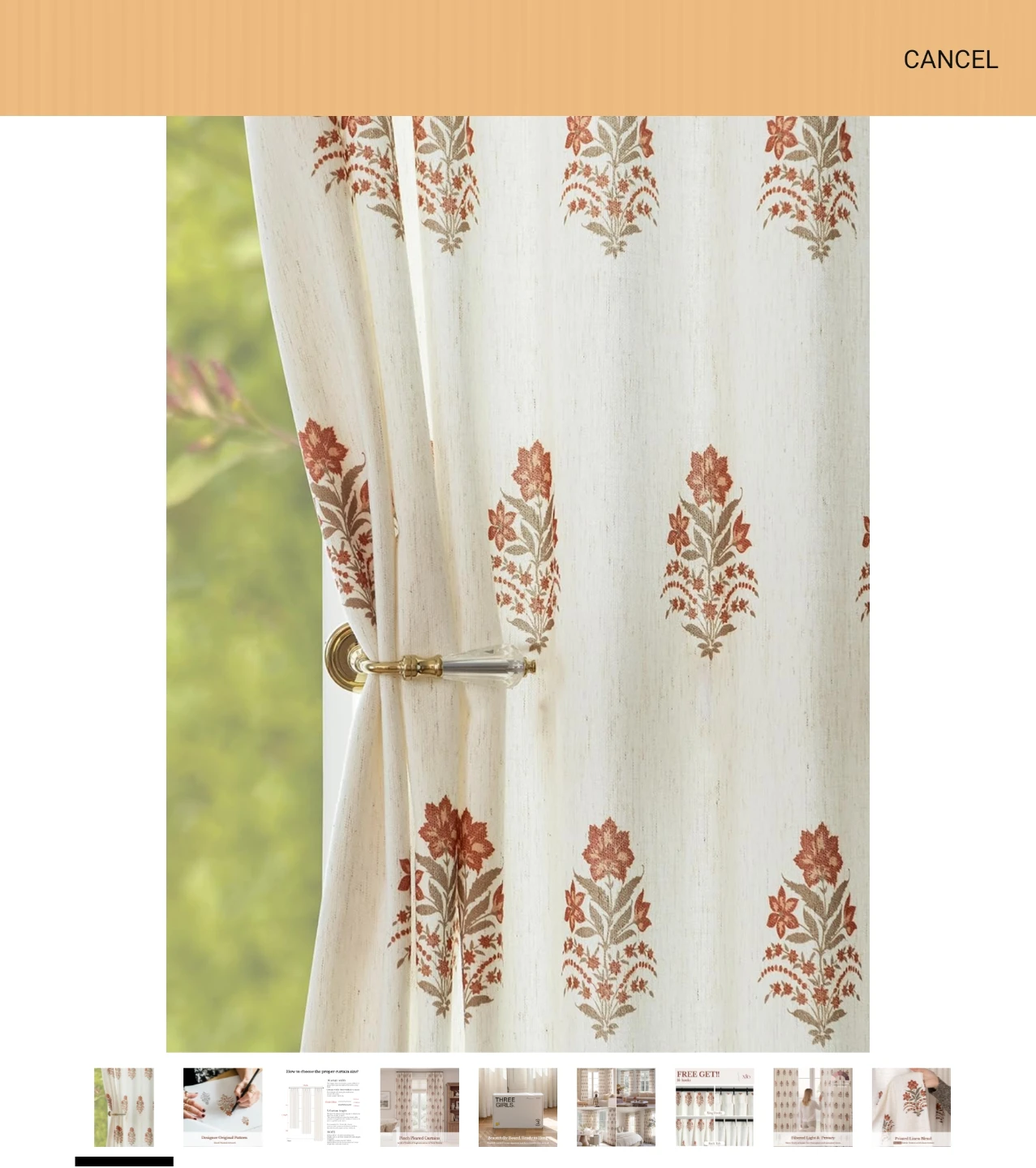 Three Girls Pinch Pleated Curtains with Designer Pattern