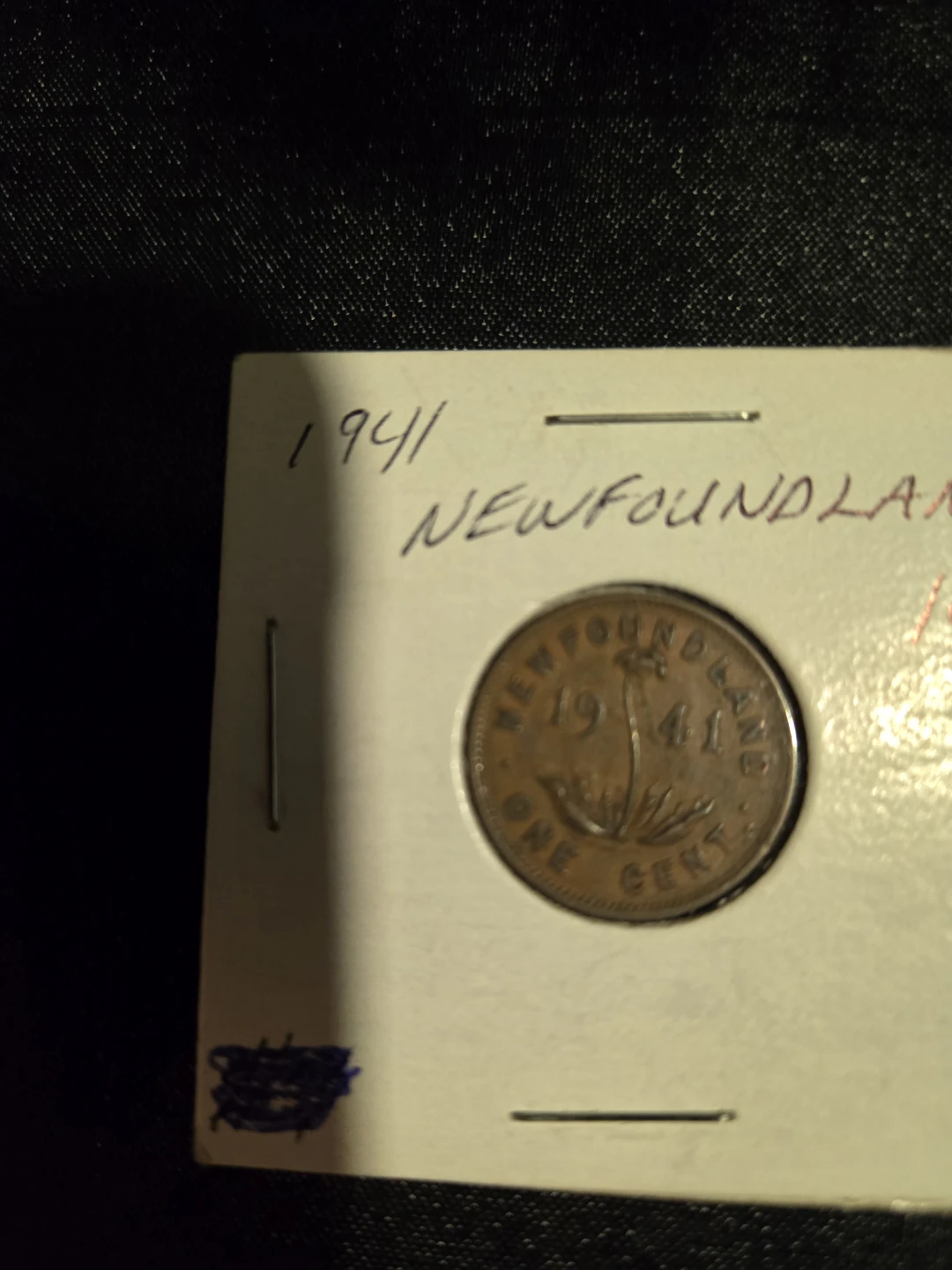 Newfoundland 1941 One Cent Coin - photo 2