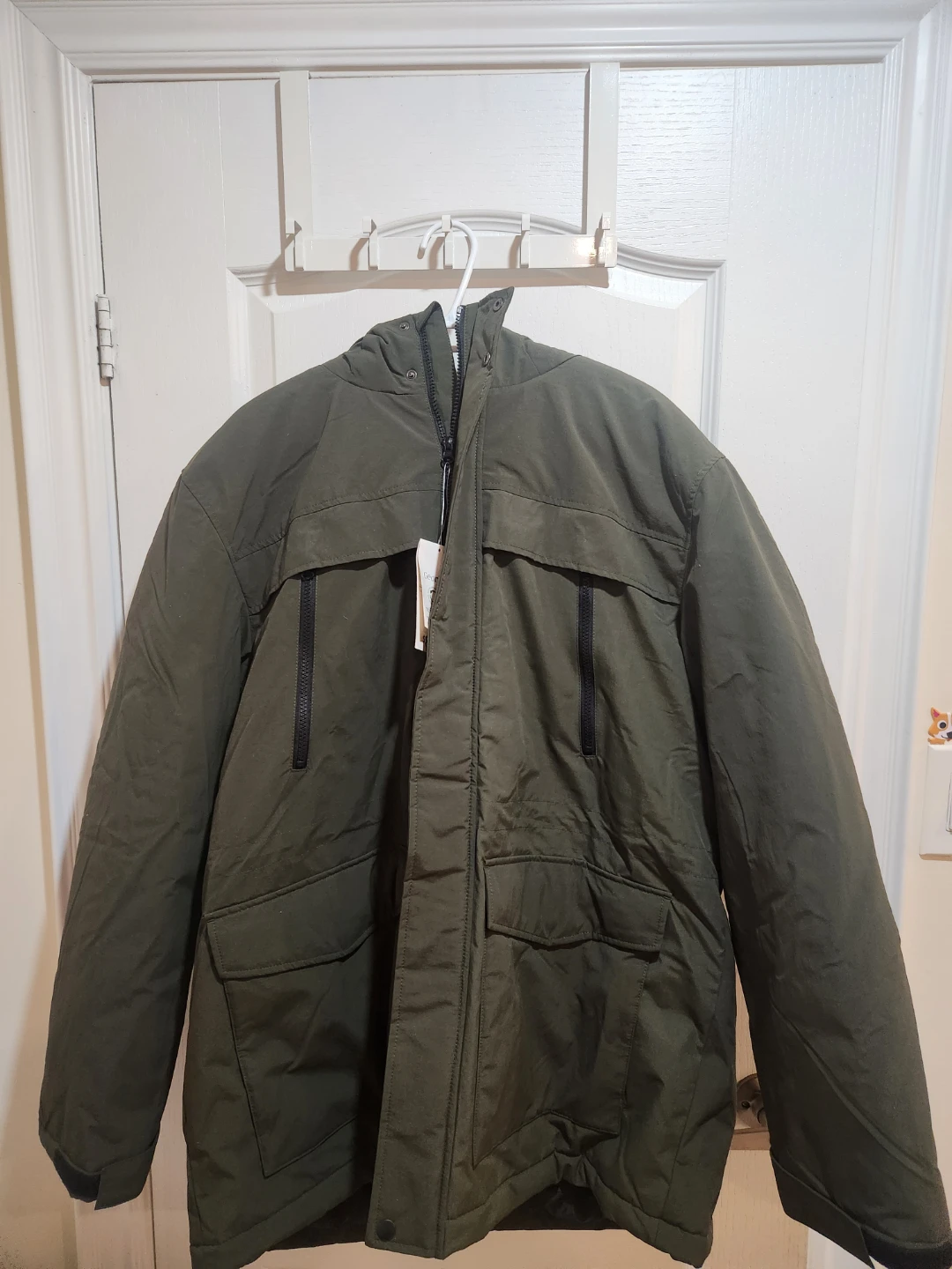 Large George Green Parka Jacket (Male)