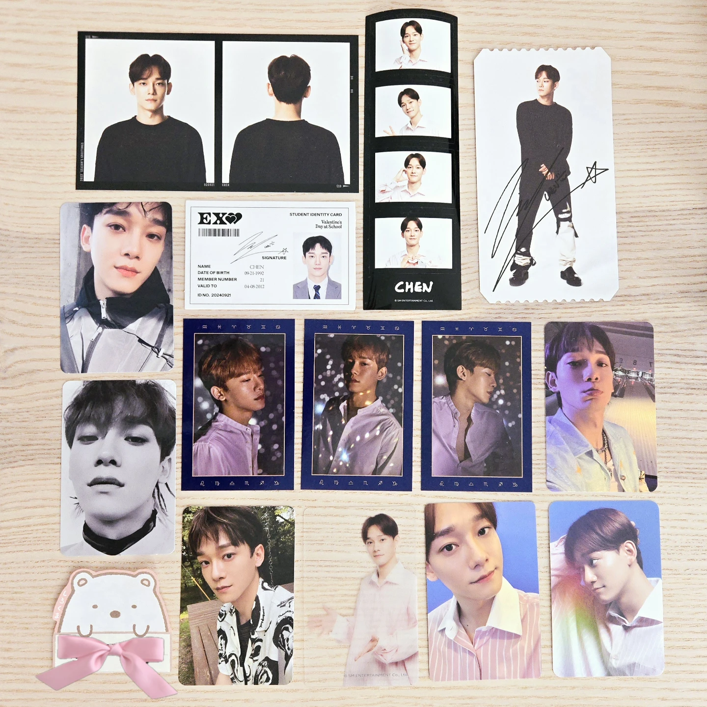 KPOP EXO CHEN JONGDAE GOODIES!