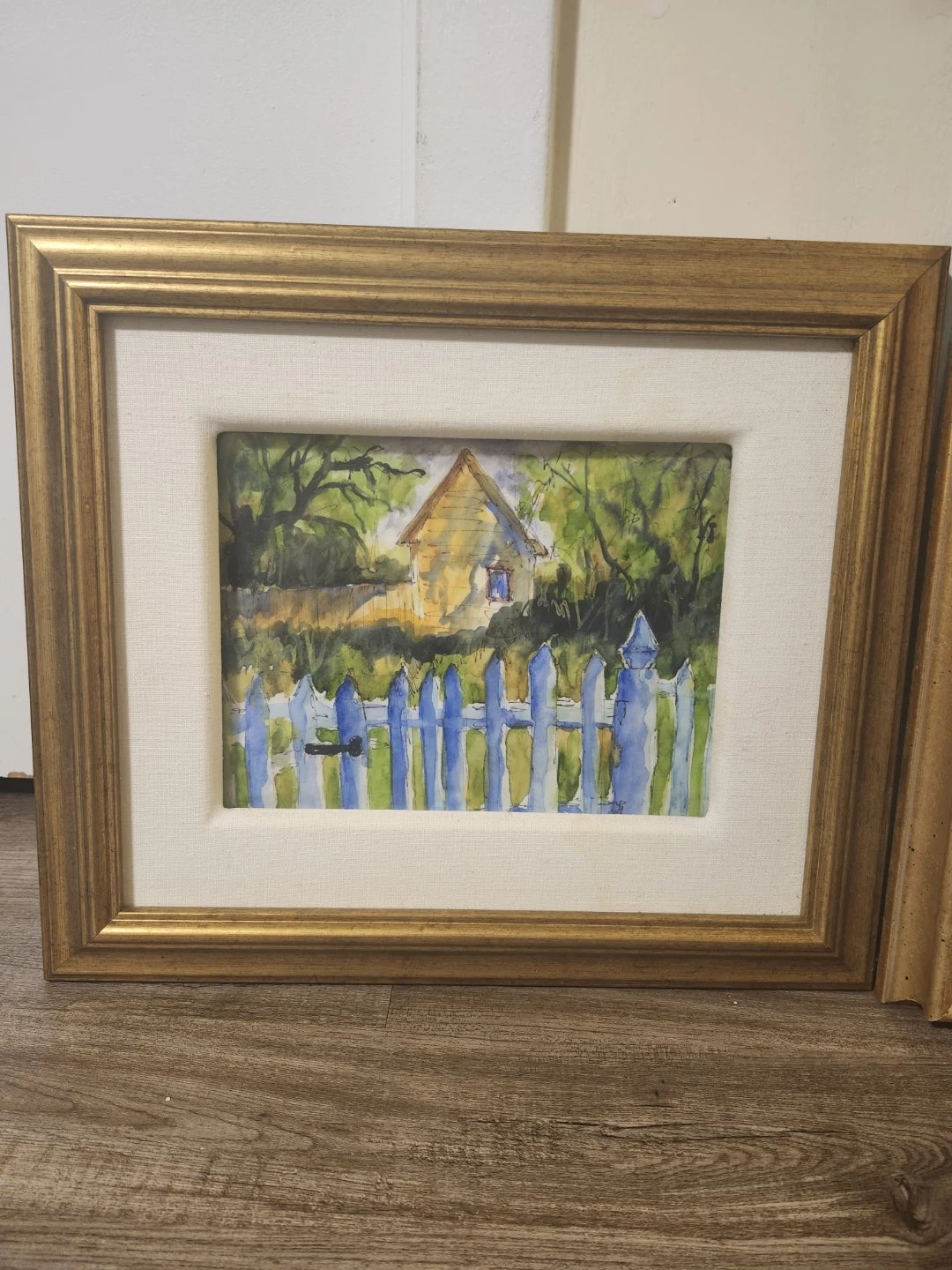 Set of 2 Framed Watercolours - Scenic Landscapes - photo 2