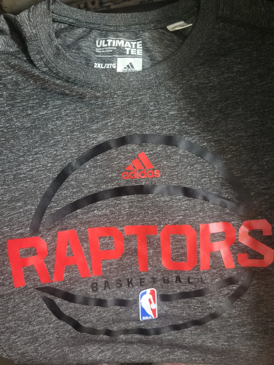 Adidas Toronto Raptors Basketball Ultimate Long Sleeve Tee - photo 2