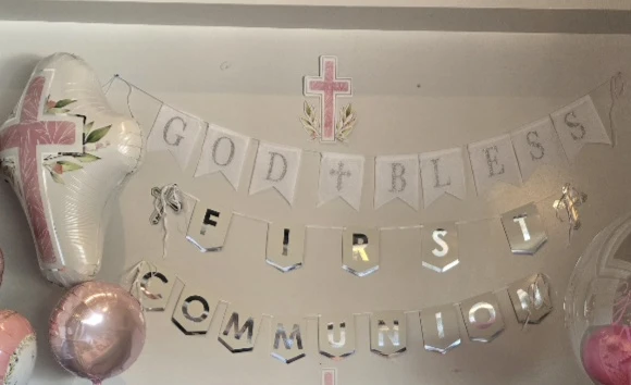 First Communion Decor