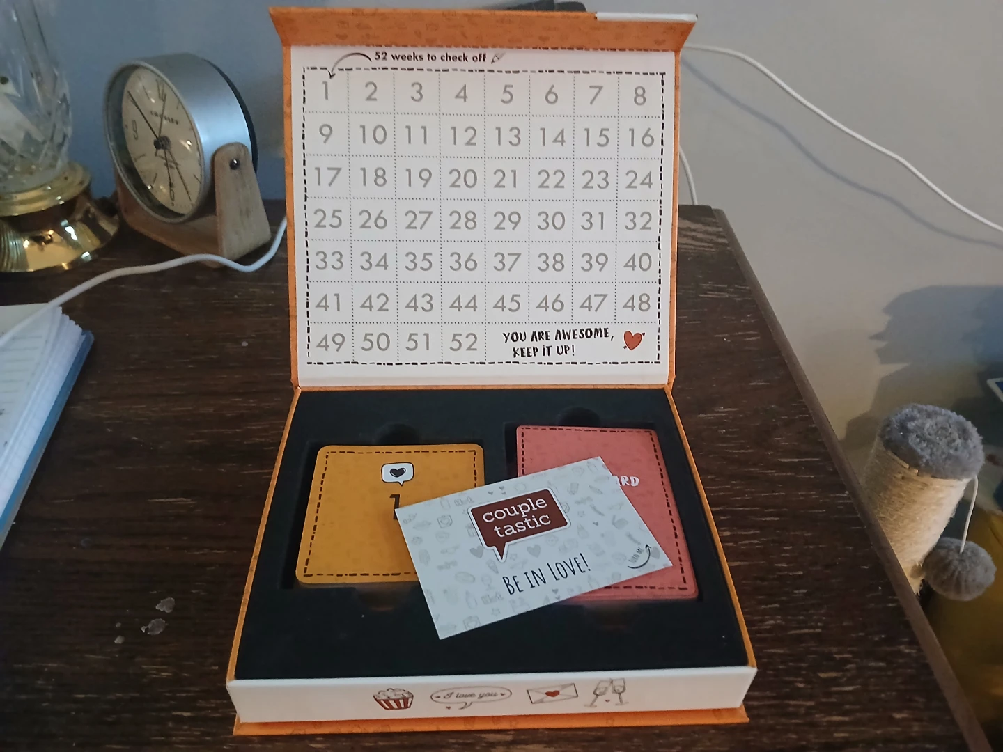 Couple Tastic One Year of Love Activity Box - photo 2