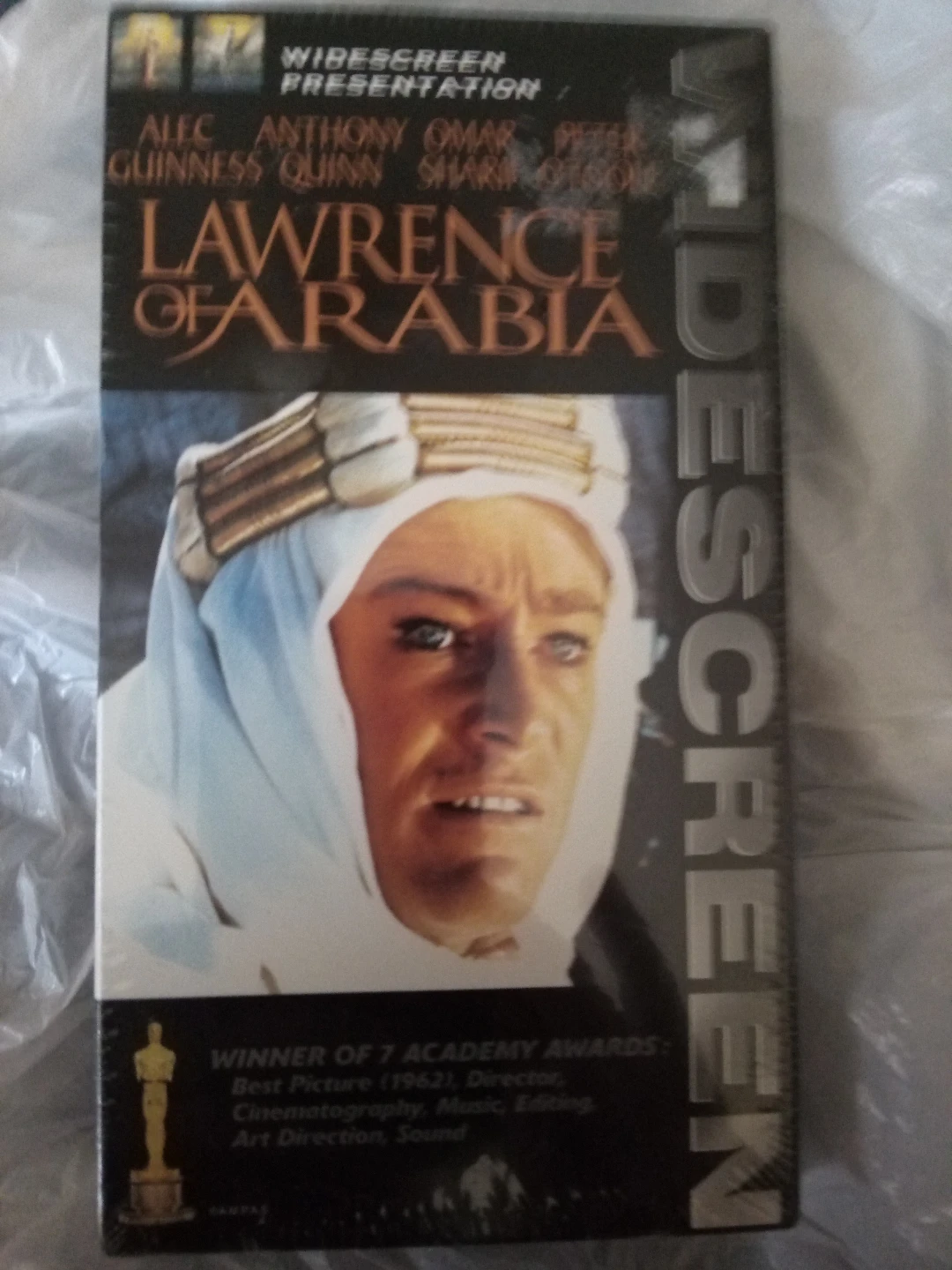 Lawrence of Arabia Widescreen VHS