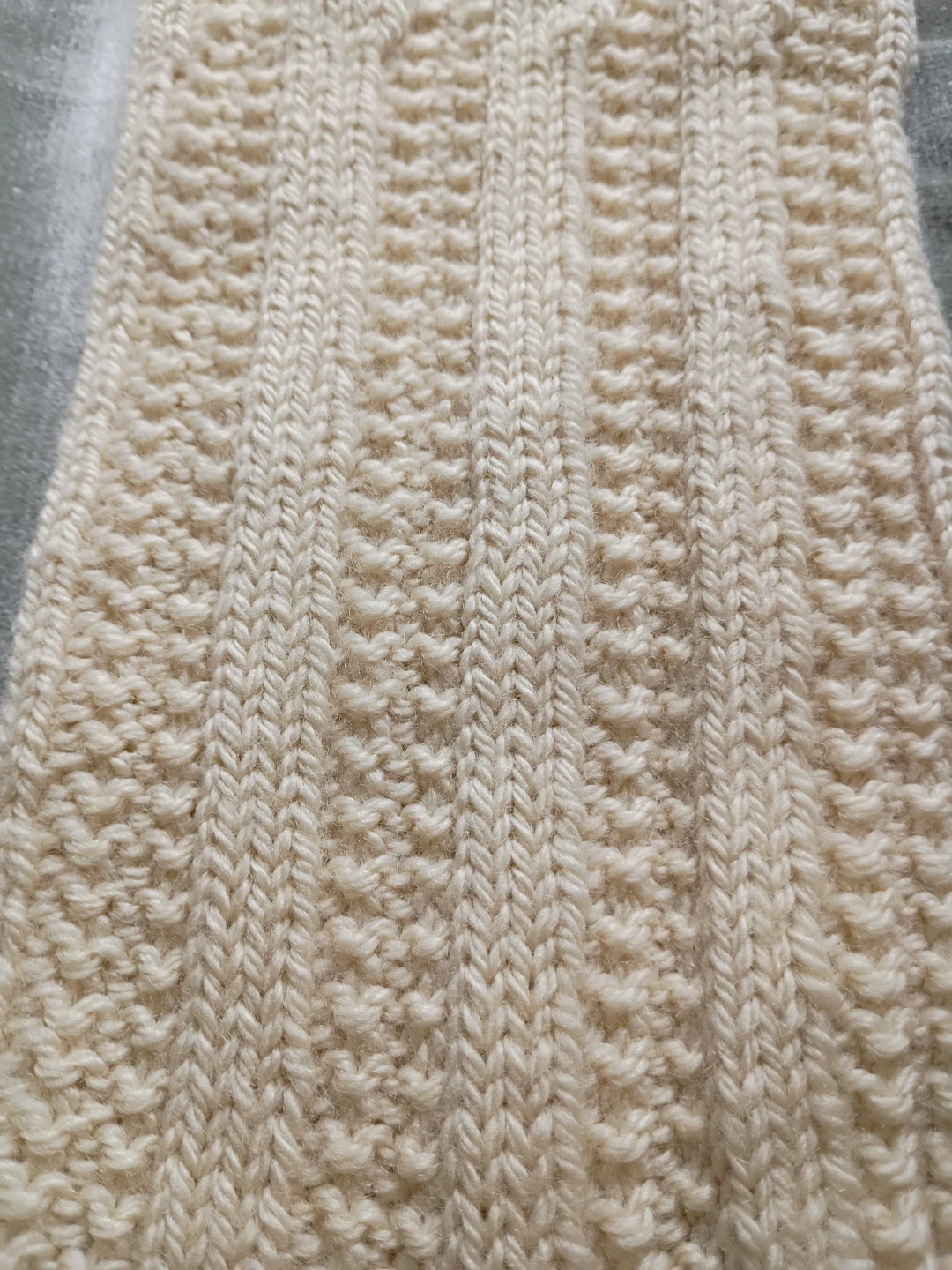 Cream Cable Knit Kilt hose. Men's size 11 - photo 3