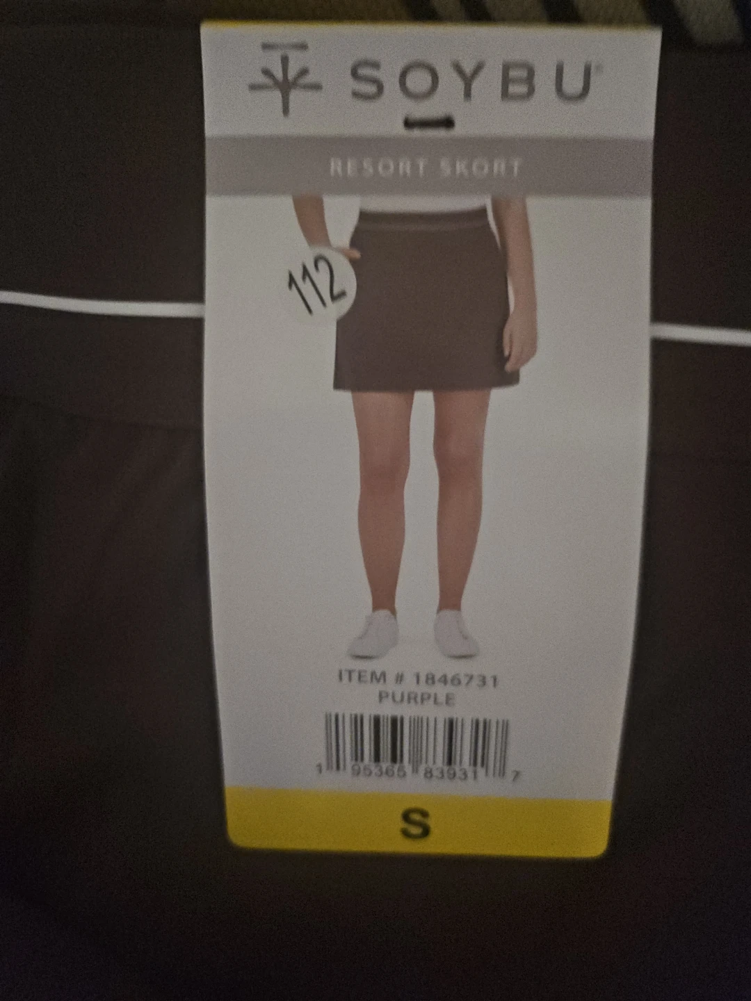 SOYBU Resort Skort Purple Size S - photo 2