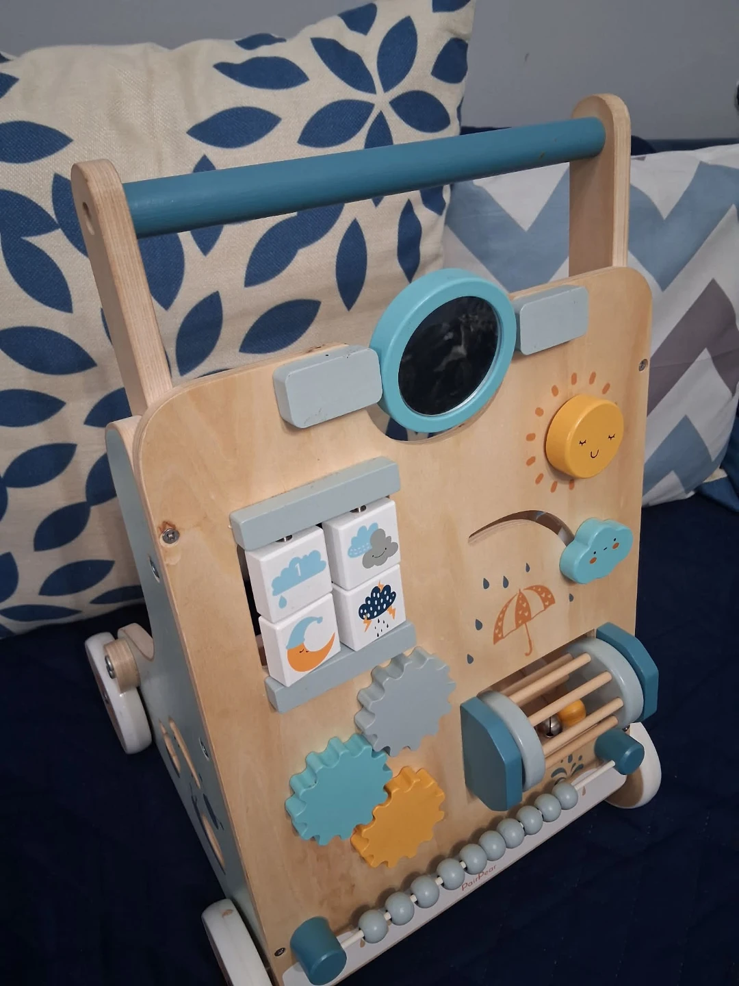 Wooden Activity Walker for Toddlers