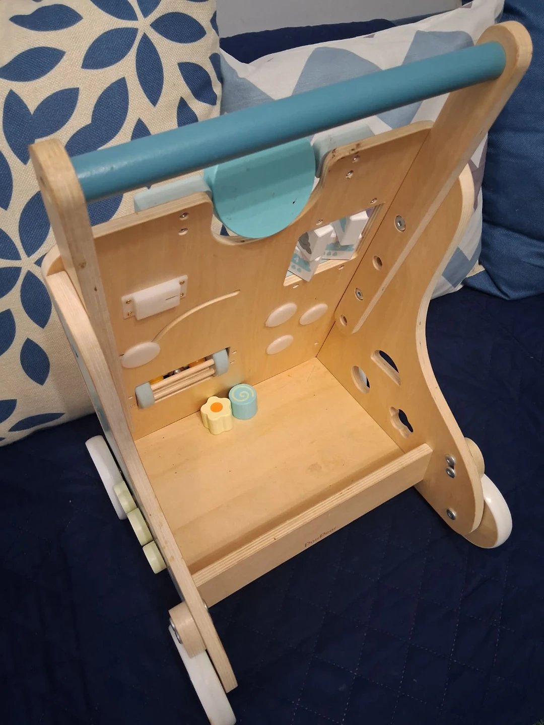 Wooden Activity Walker for Toddlers - photo 2