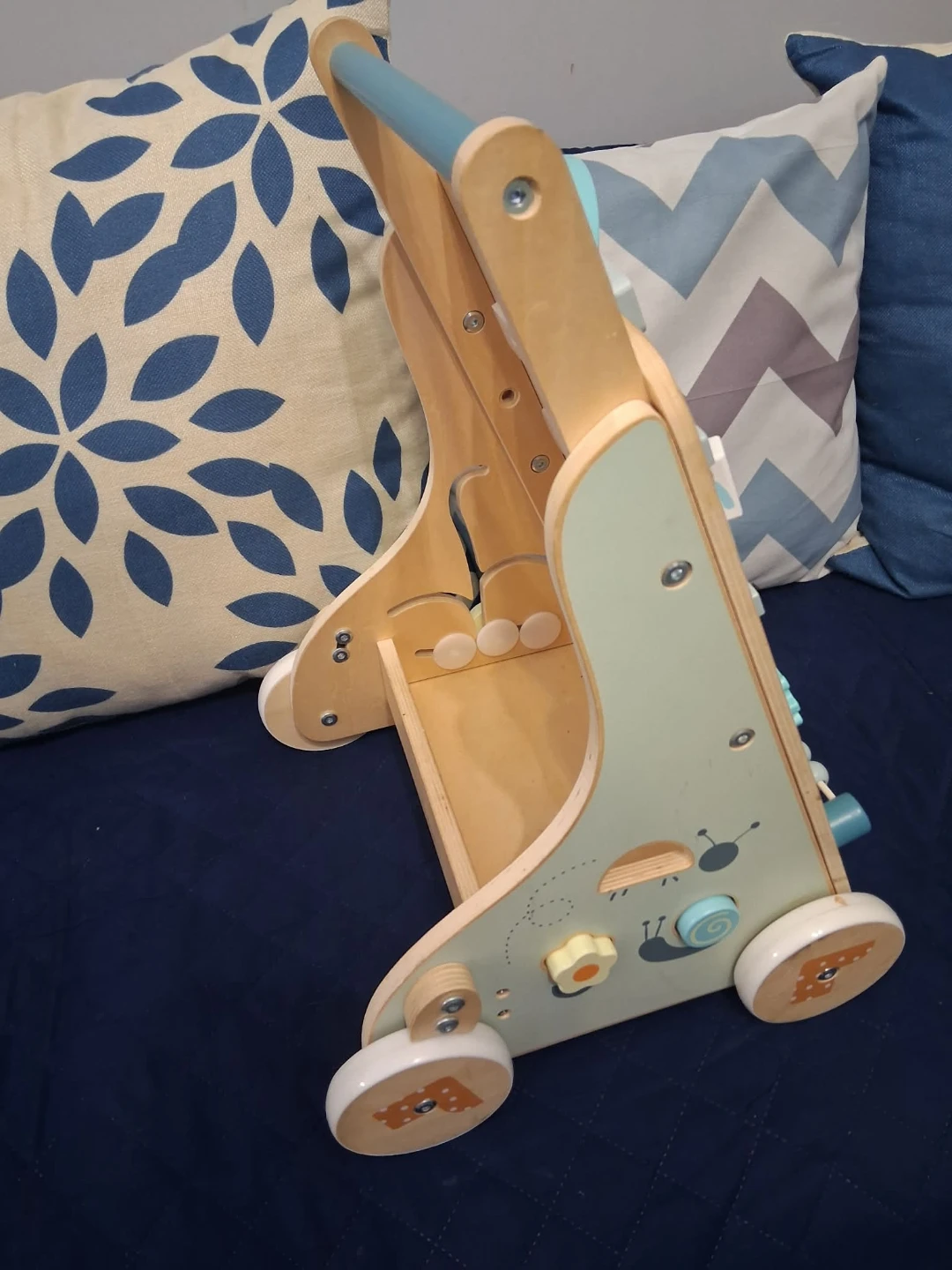 Wooden Activity Walker for Toddlers - photo 3