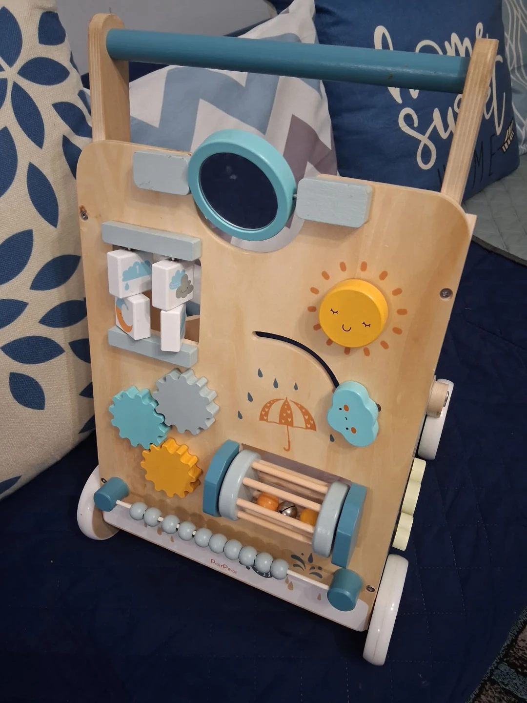 Wooden Activity Walker for Toddlers - photo 4