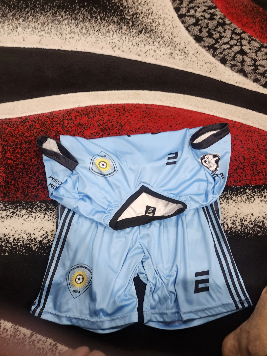 Soccer Elite Academy Youth Soccer Jersey and Shorts Set - Blue - photo 3