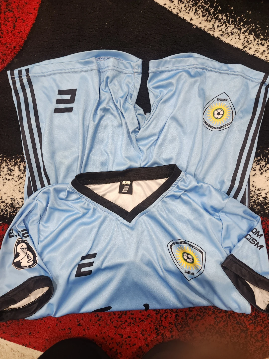 Soccer Elite Academy Youth Soccer Jersey and Shorts Set - Blue - photo 5