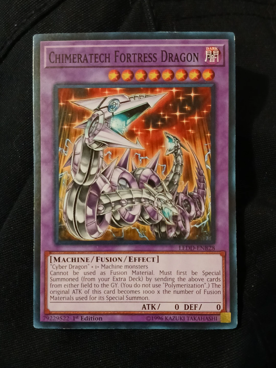 Yu-Gi-Oh! Chimeratech Fortress Dragon 1st Edition