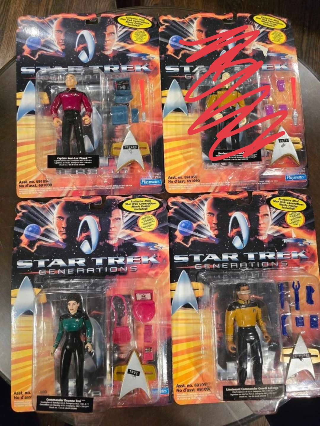 Playmates Star Trek Figures