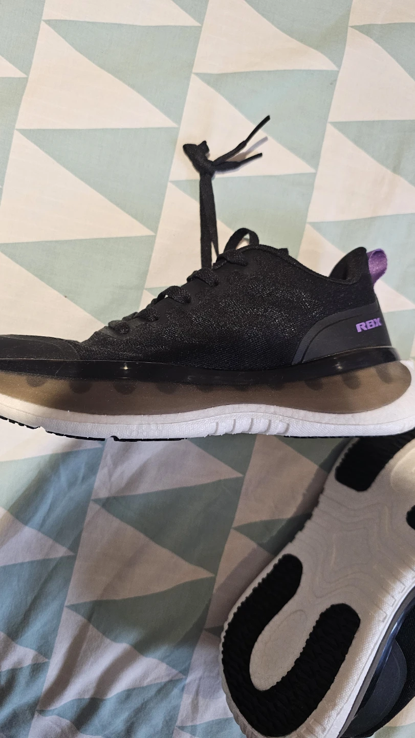 RBX Black Athletic Shoes - Size 38