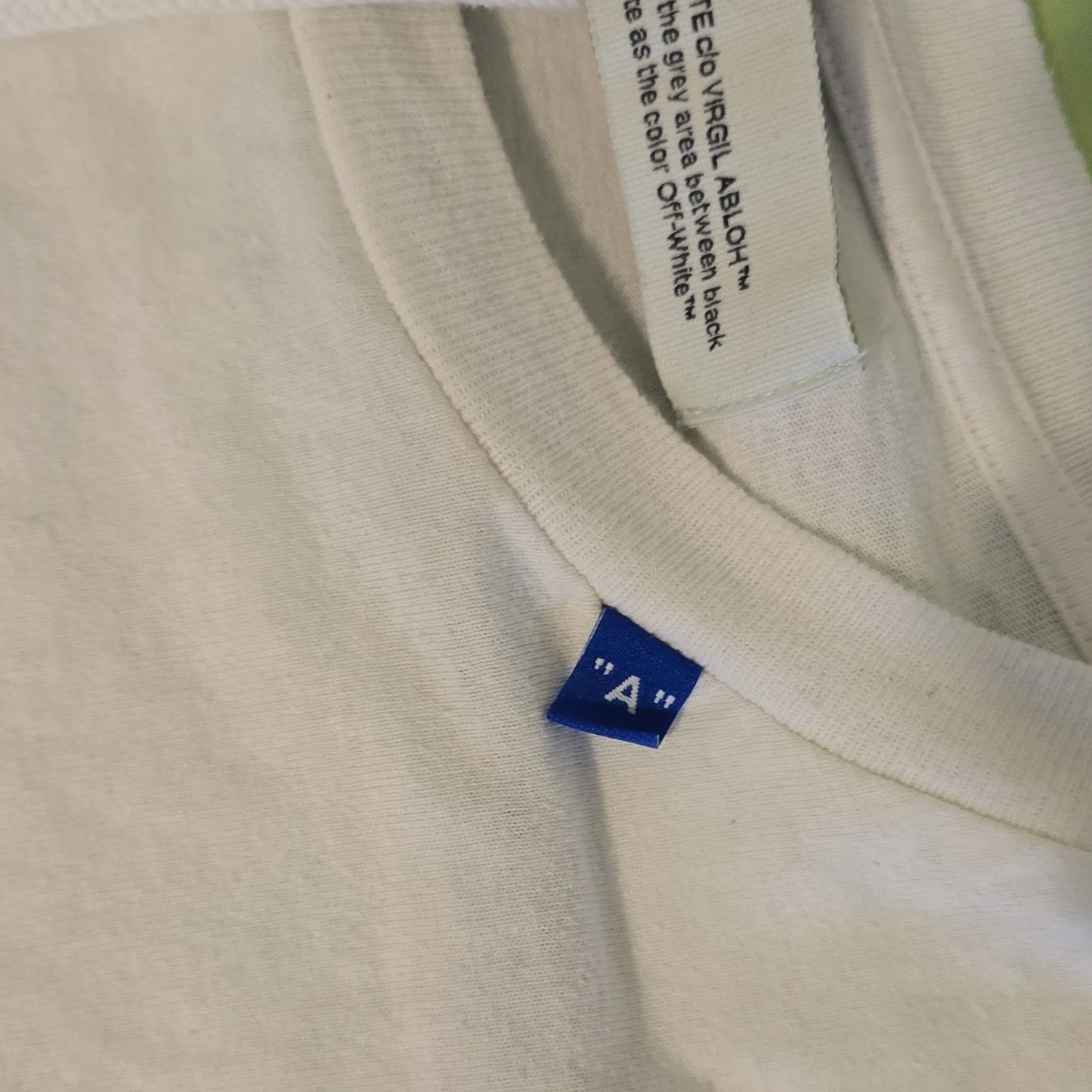OFF-WHITE c/o VIRGIL ABLOH"MAIN LABEL" Long Sleeve T-Shirt - photo 3