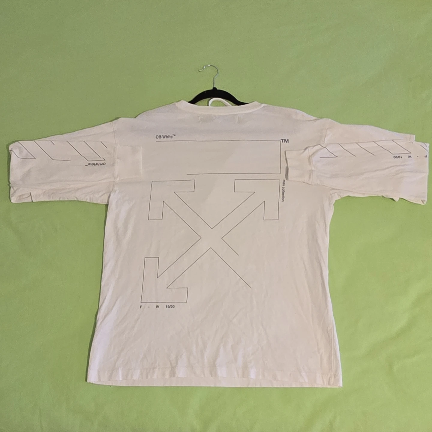 OFF-WHITE c/o VIRGIL ABLOH"MAIN LABEL" Long Sleeve T-Shirt - photo 4