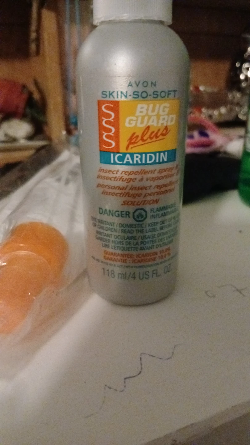 Avon Skin-So-Soft Bug Guard Plus Icaridin Insect Repellent