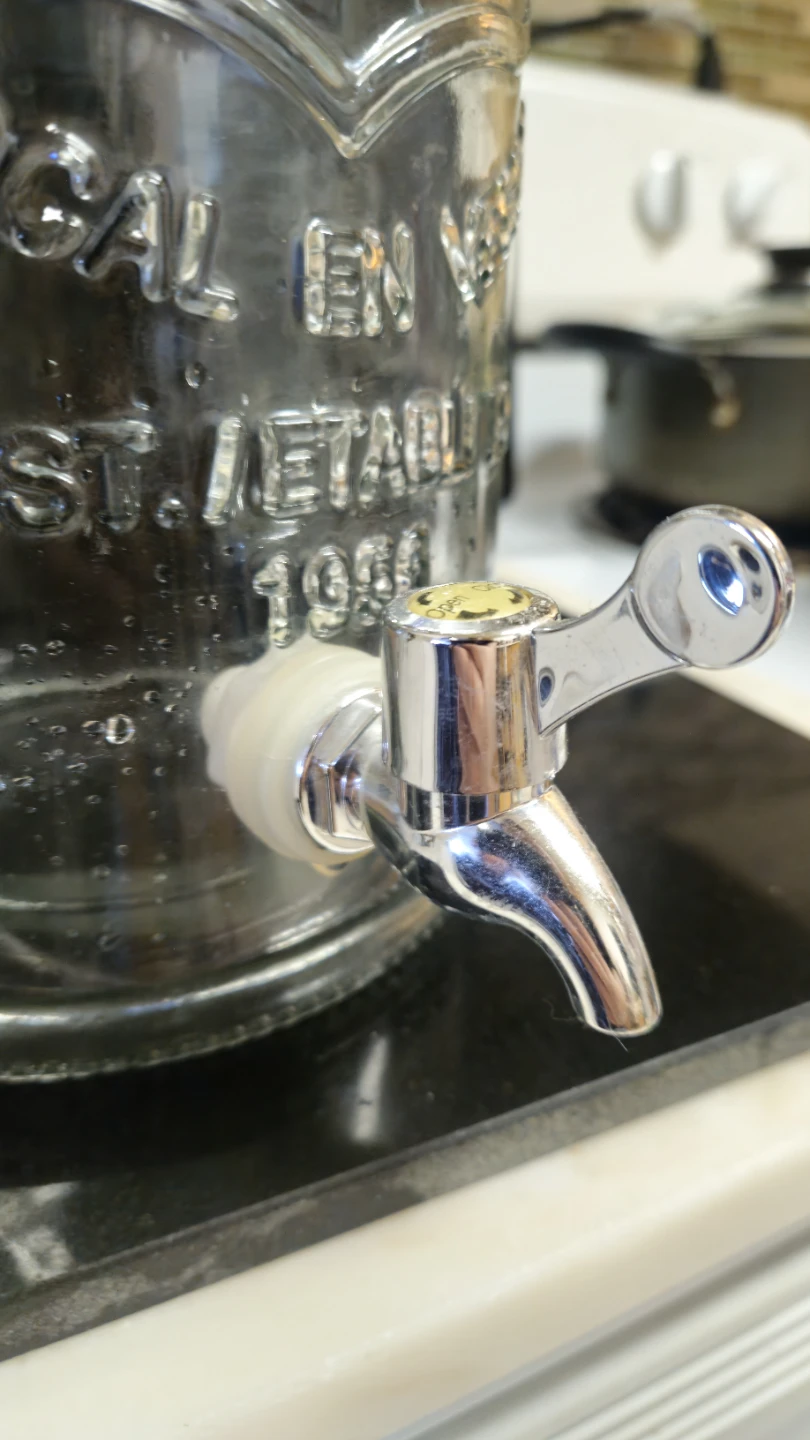 Glass Mason Jar Beverage Dispenser with Spigot - photo 4