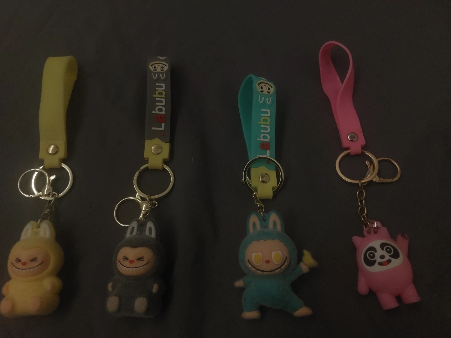 Labubu Keychain Set