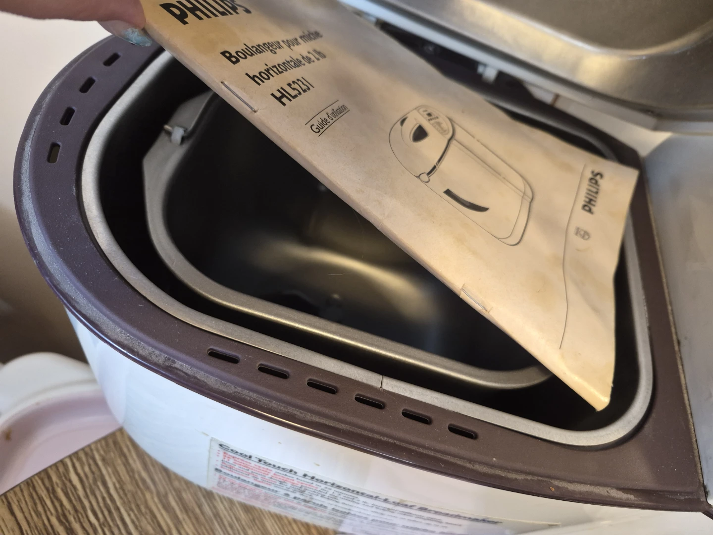 Philips Horizontal-Loaf Breadmaker HL5231 - photo 2