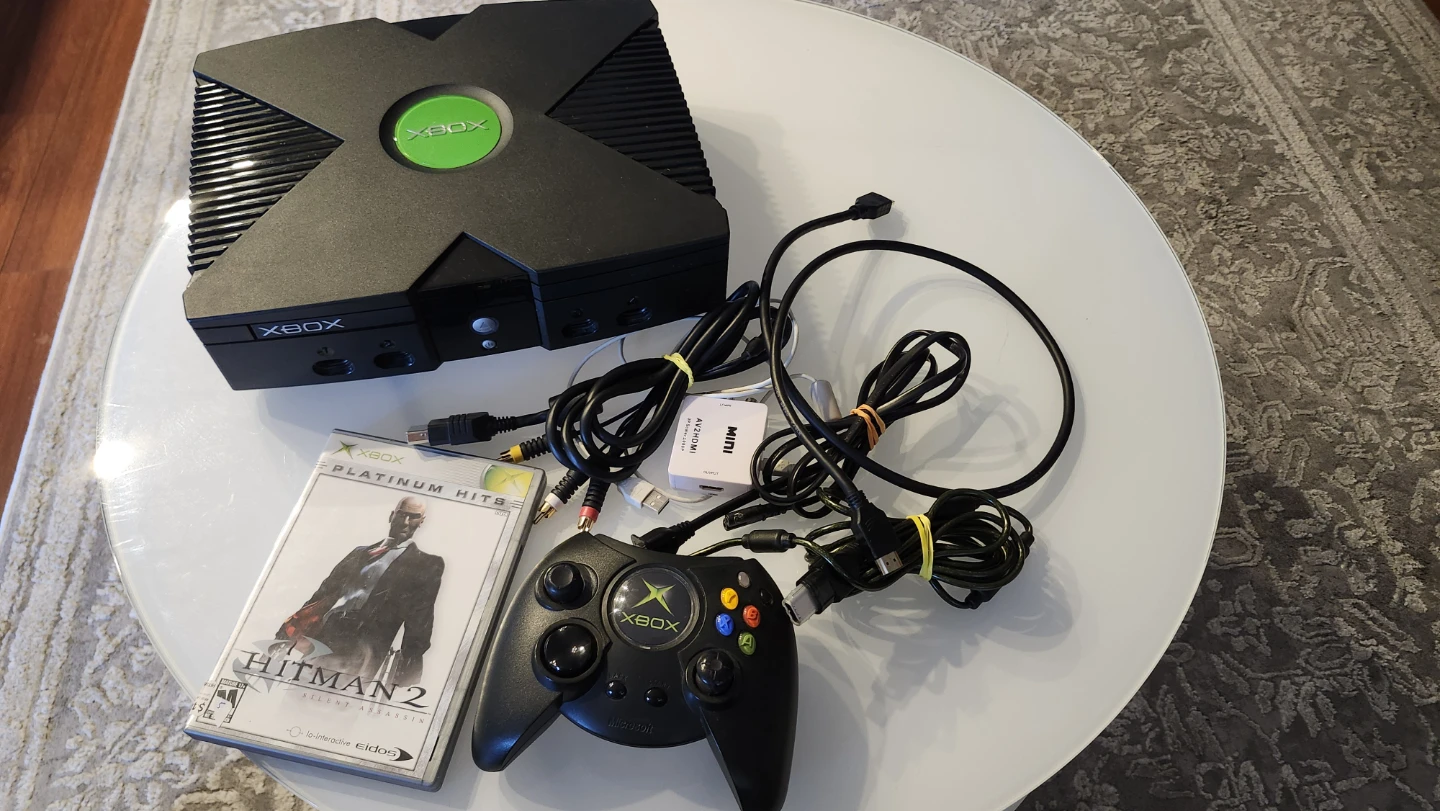 Original Xbox Console Bundle with Hitman 2 - photo 5