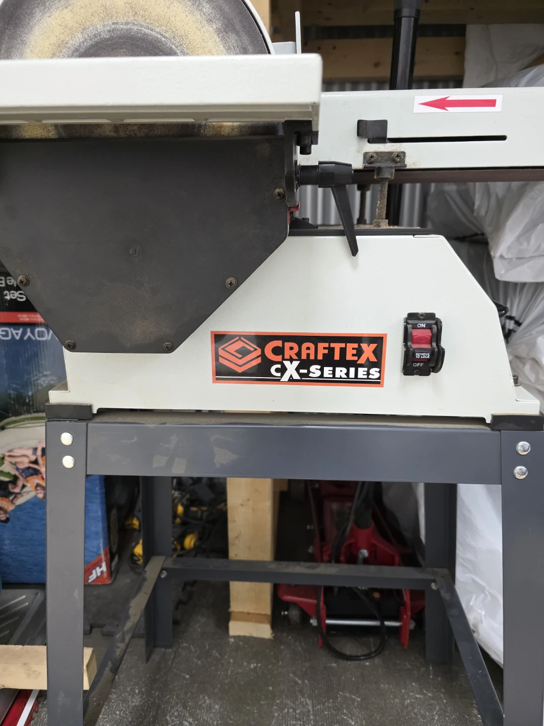 Craftex CX512 6" x 9" Belt Disc Sander - photo 2