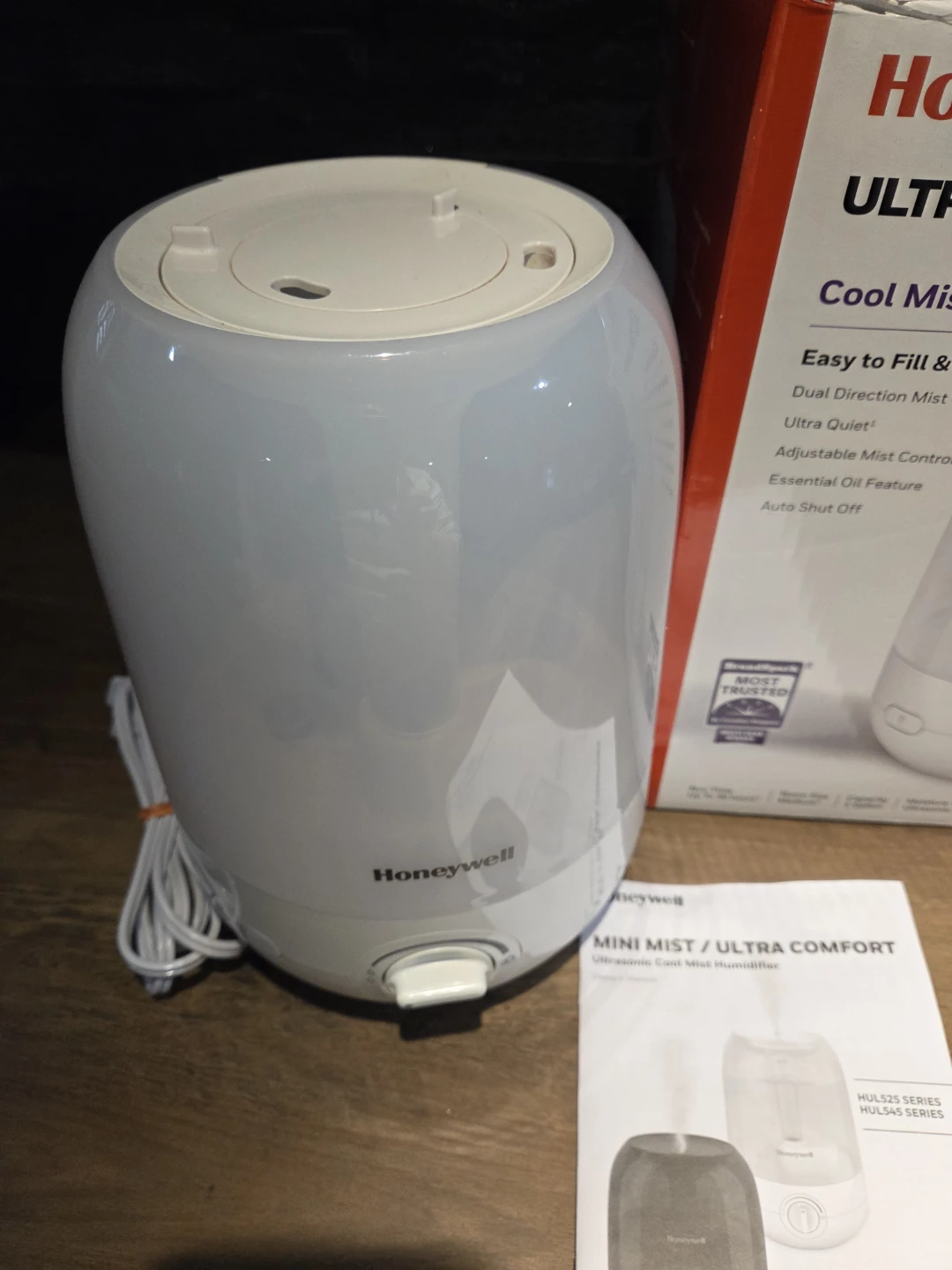 Honeywell Ultra Comfort Cool Mist Humidifier