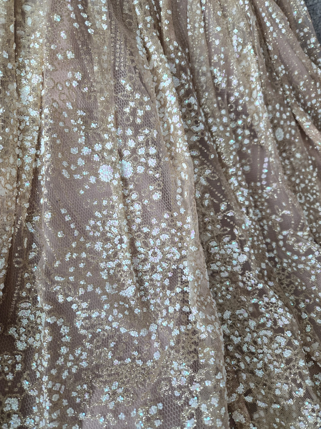 Rose Gold Sequin Mini Dress for Prom/Wedding/Event - photo 3