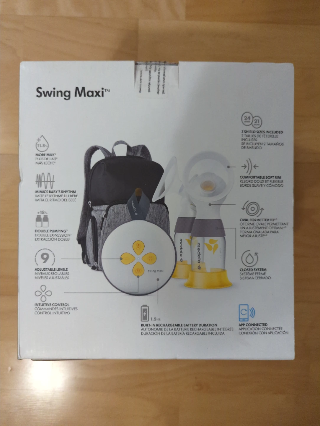Medela Swing Maxi Double Electric Breast Pump - photo 2