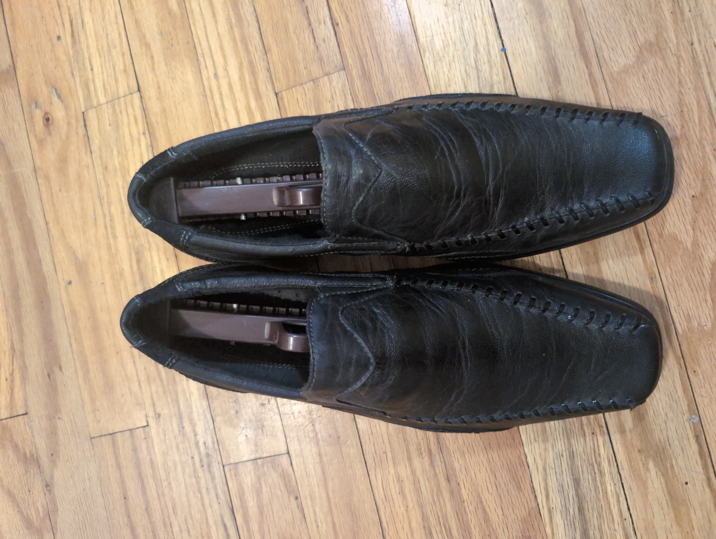 Stacy Adams Black Leather Loafer Dress Shoes - photo 4