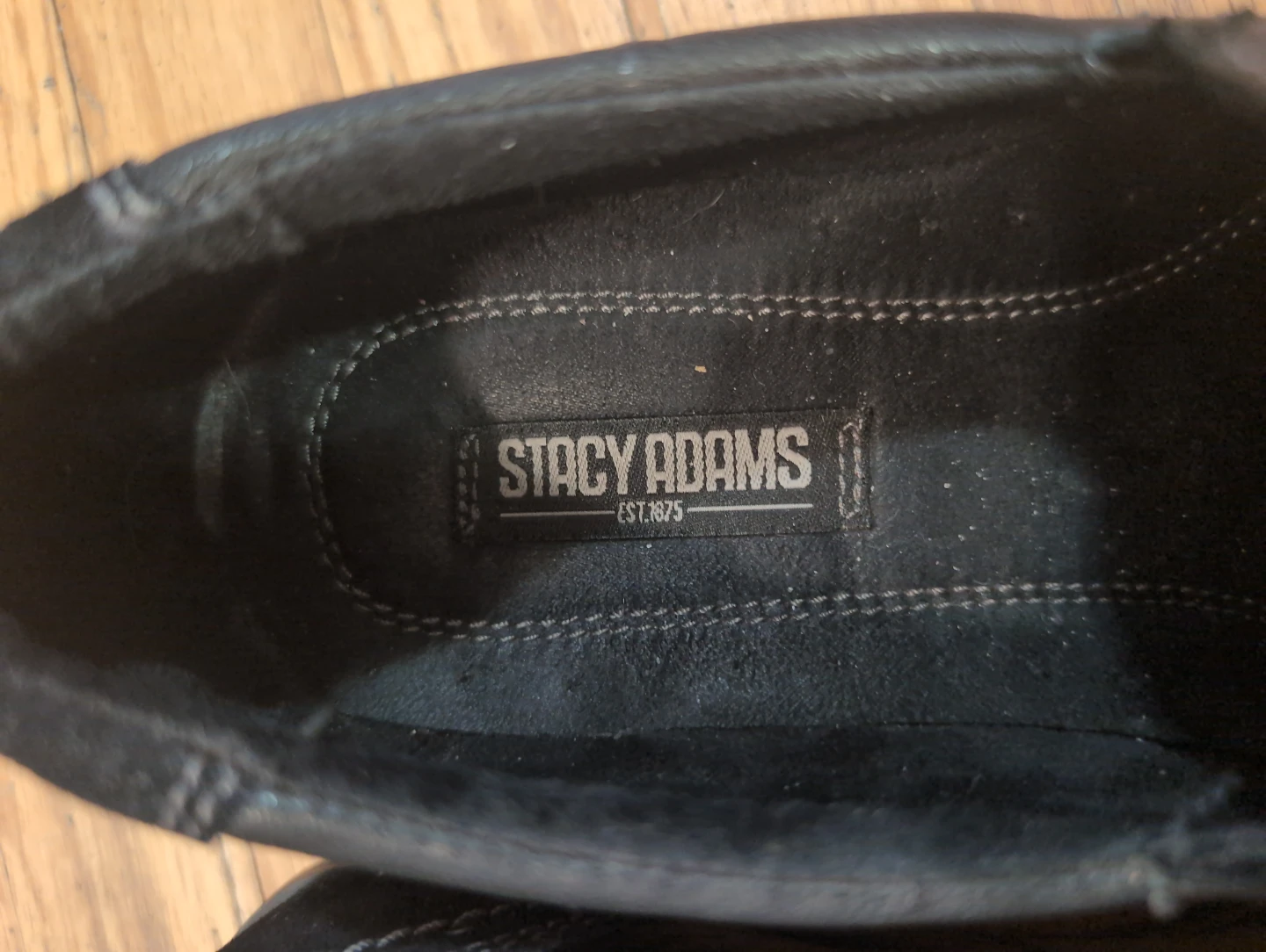 Stacy Adams Black Leather Loafer Dress Shoes - photo 5