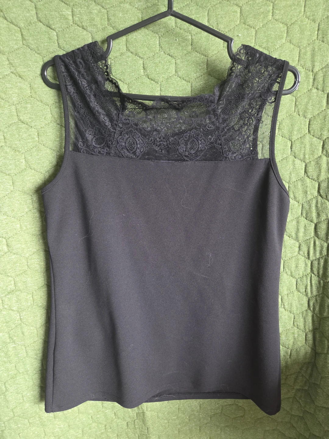 Lily Morgan Black Lace Tank Top - M/M - photo 2