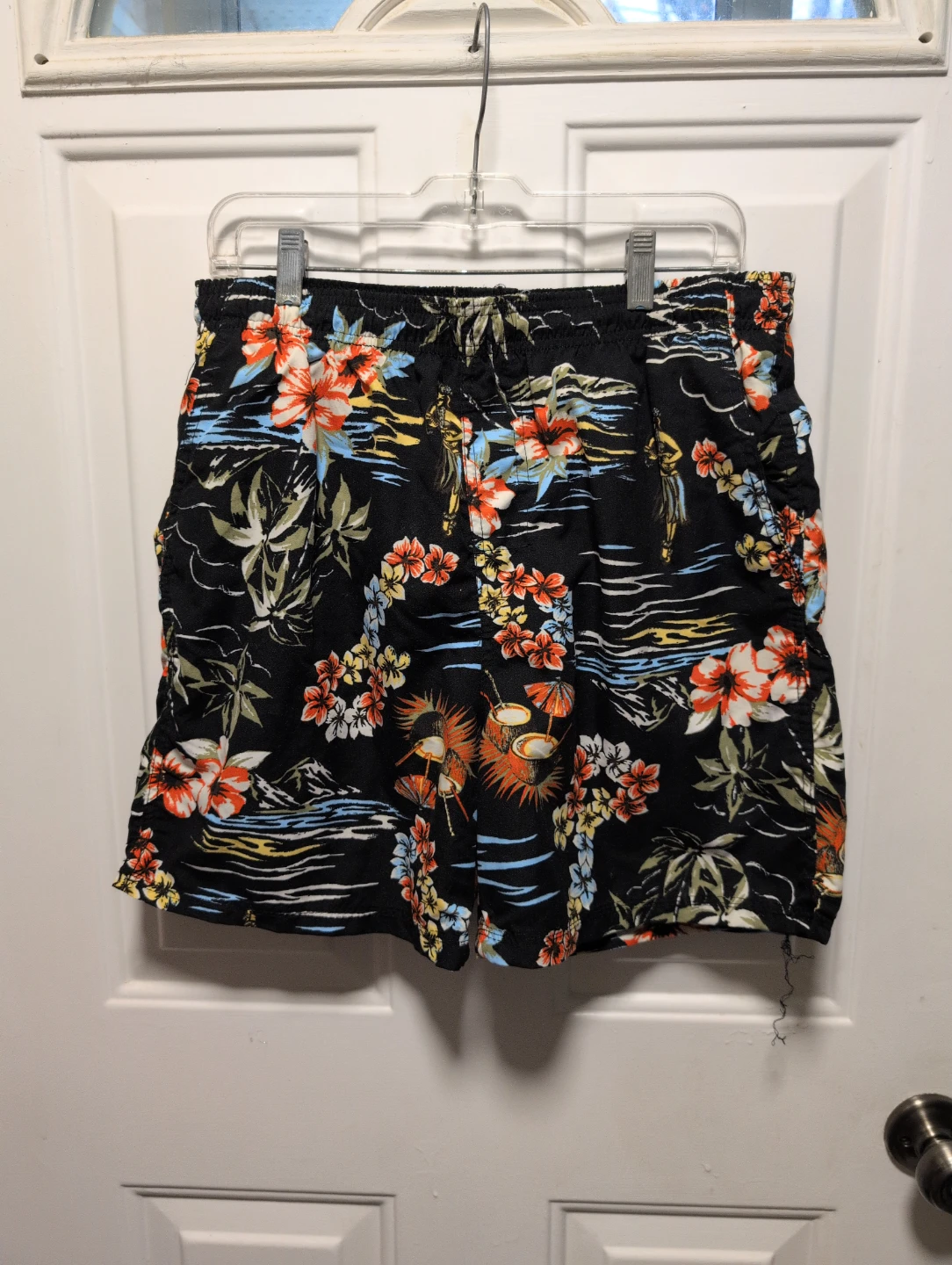 Men's Hawaiian Floral Short