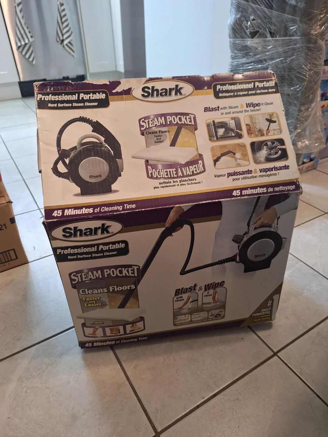 Shark Professional Portable Hard Surface Steam Cleaner