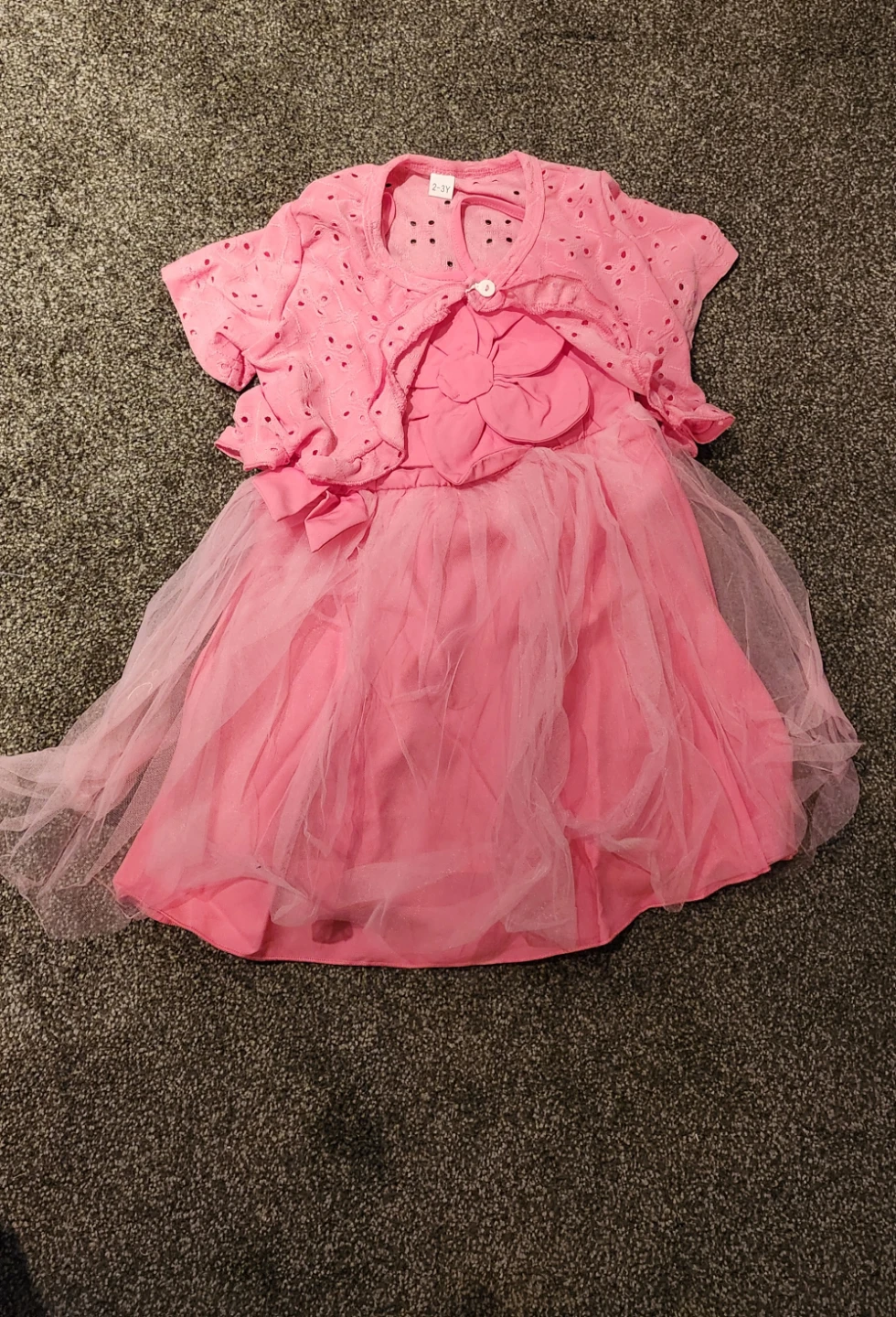 Pink Dress Set 2-3Y