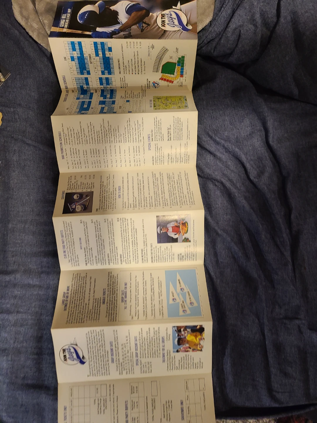 Toronto Blue Jays 1987 George Bell MVP Schedule Brochure - photo 4