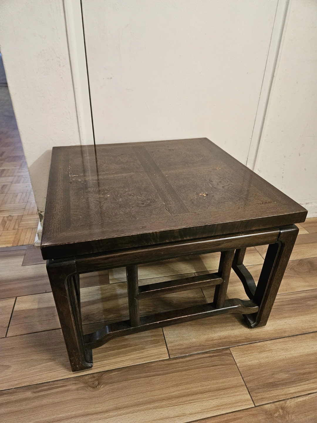 Vintage Wooden Side Table - photo 4