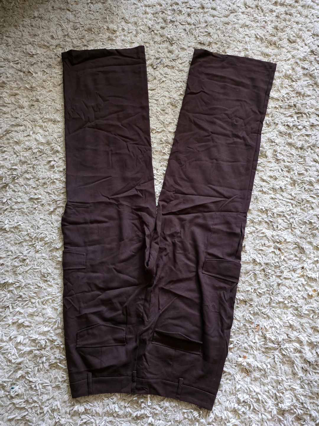 B.SISTER Cargo Pants - Dark Brown, Size XL - photo 2