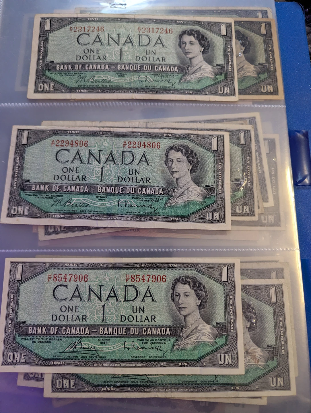 42 Canadian notes most uncirculated and some minor circulation - photo 2