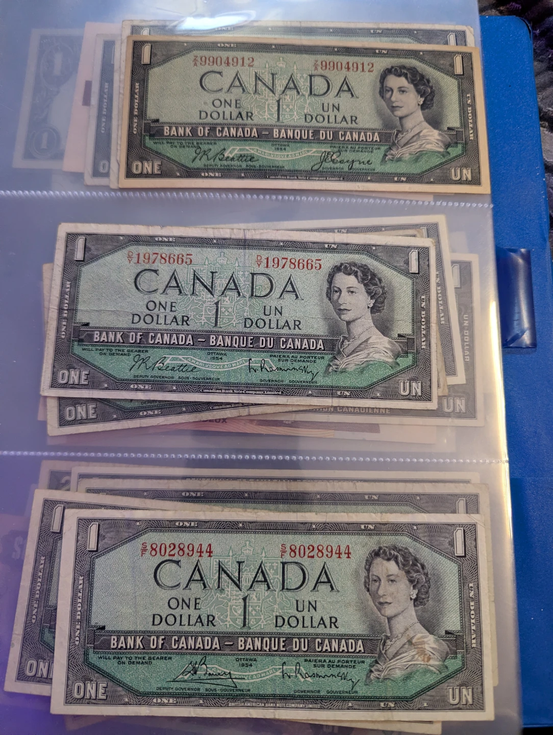 42 Canadian notes most uncirculated and some minor circulation - photo 3