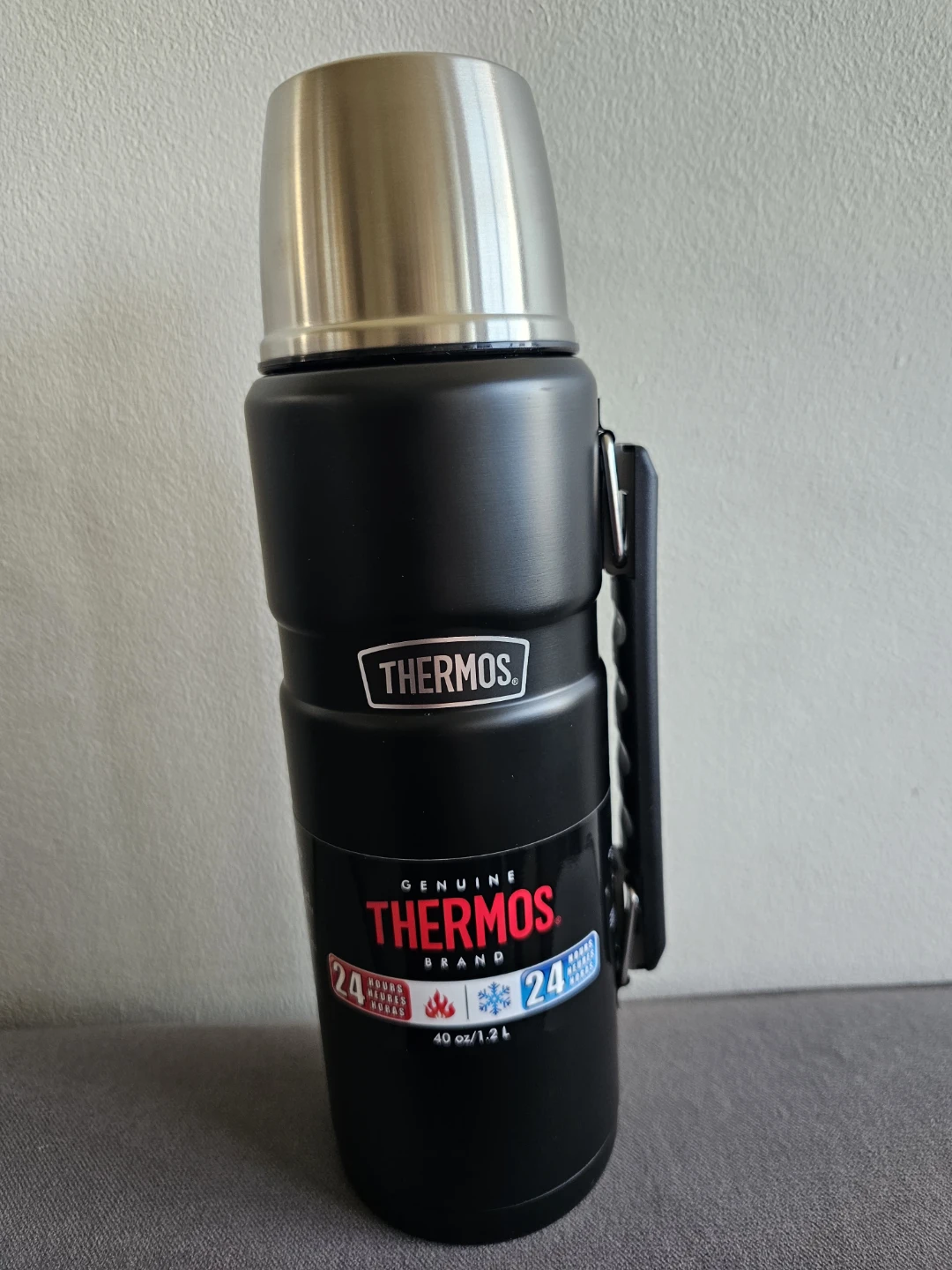 Thermos Stainless Steel King Vacuum Insulated Beverage Bottle 🌱