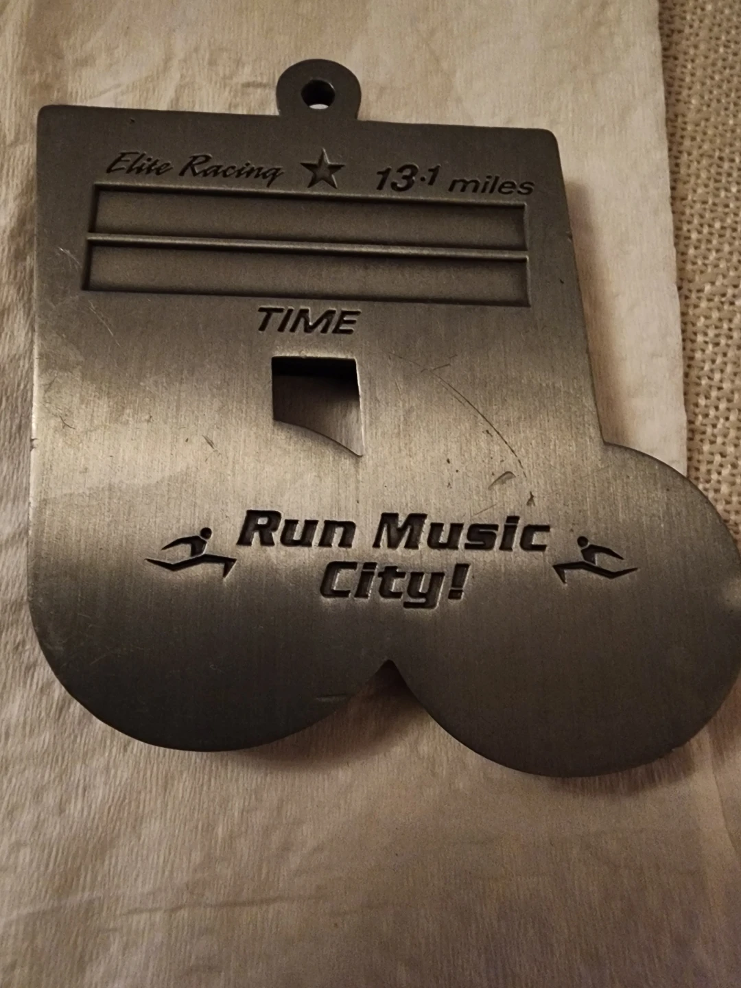 Country Music Half Marathon Medal Nashville 2006 - photo 2