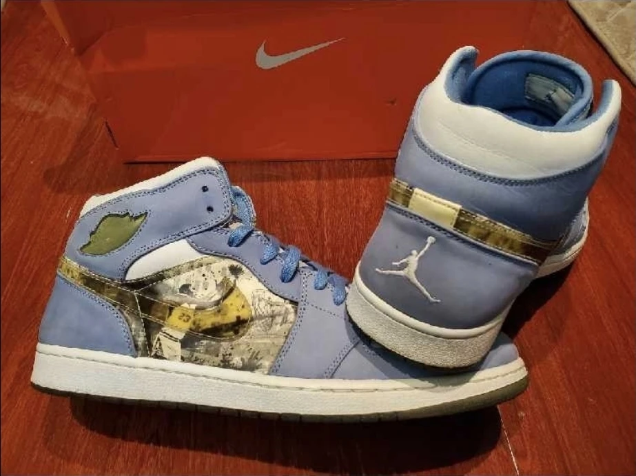 2007 pre owned air jordan 1 Alpha mens sz 15