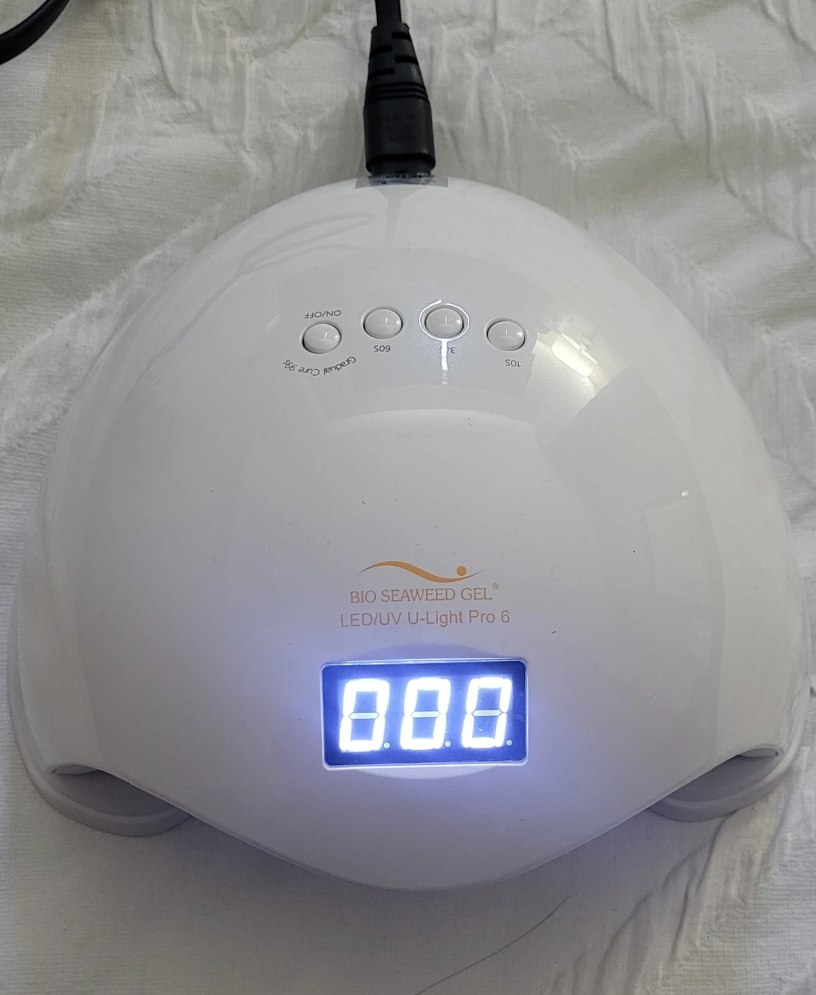 Bio Seaweed Gel U-Light Pro 6 LED/UV Nail Lamp - photo 2
