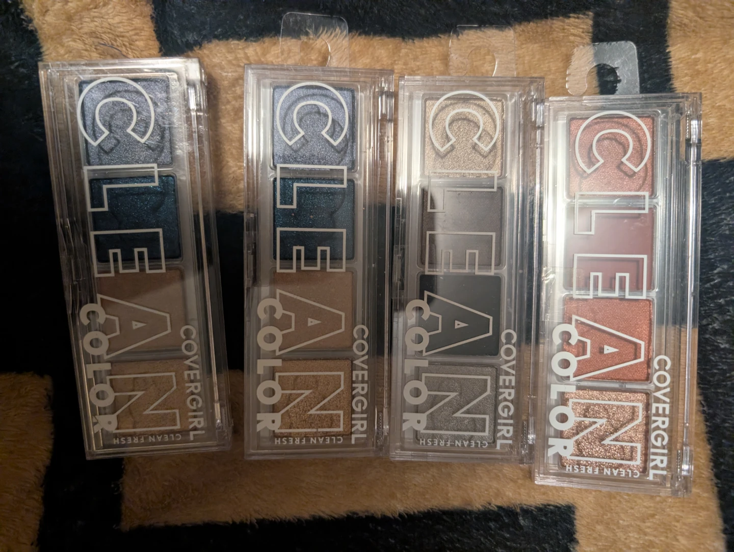Covergirl Clean Color Eyeshadow Palettes $3 ea or 4 for $10
