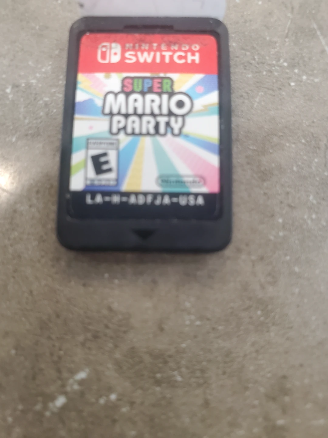 Nintendo Switch Super Mario Party Game Cartridge